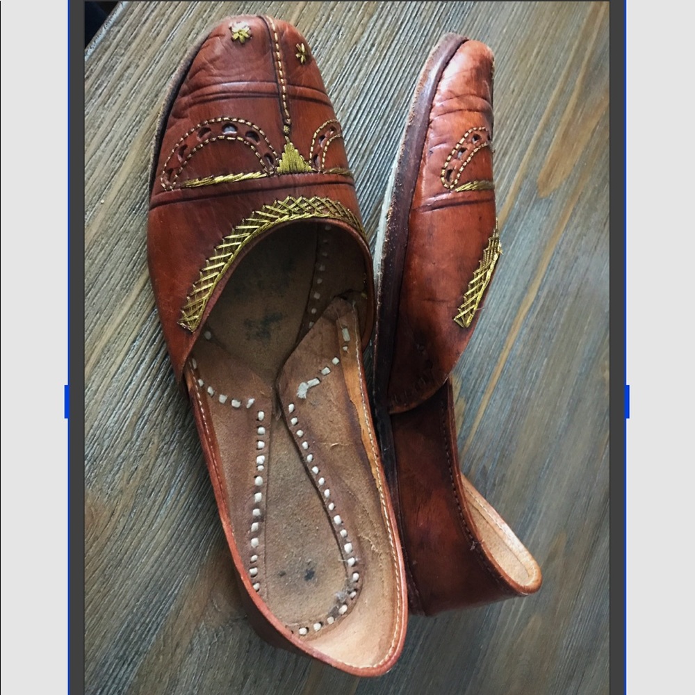 India Kalamkari Slippers